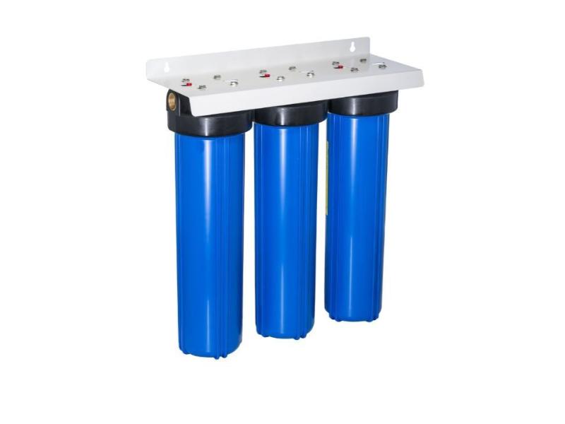 Trevoli BB20-TRIPLE Triple Big Blue Jumbo Heavy Duty Filter Housing